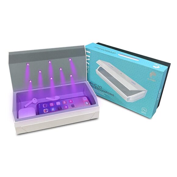 Mobile Phone Cell Phone Wireless Charging Sterilizing Box All purpose sanitizer - Picture 6 of 10